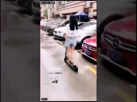 Light Weight Mini E-Scooter for women and children, Riding Experience
