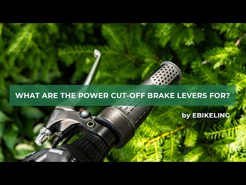 What are ebike power cut-off brake levers for?