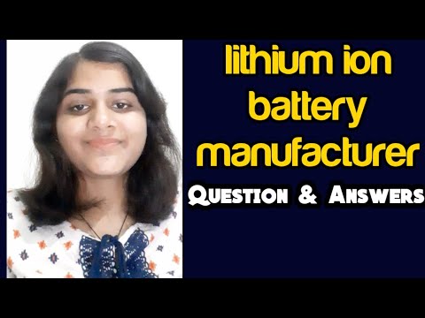 Lithium ion battery manufacturer in India