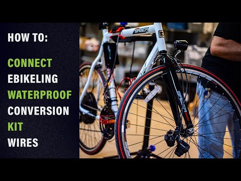 How to: eBikeling Waterproof Ebike Conversion Kit Wire Connections