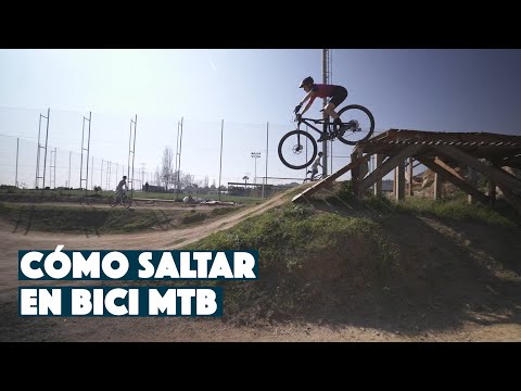 CÓMO SALTAR EN BICI MTB| Valentí Sanjuan y Laura Celdrán