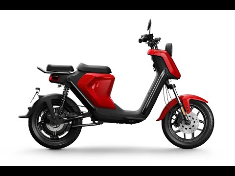 Niu UQiGT Pro 1200w 28mph Electric Moped Ride Review : Green-Mopeds.com