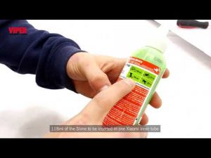 XIAOMI   How to Put Slime into Inner Tube