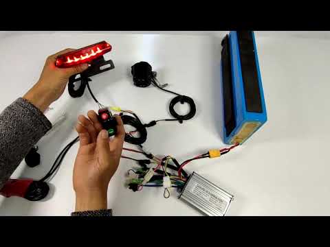 Test for Ebike Lights → Headlight, taillight, brake light