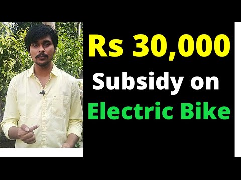 Electric Bike & Scooter In India – 30,000 Subsidy on Fame 2