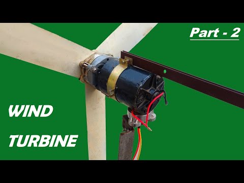 How to Make 12V Wind Turbine Generator from RO Pump – Part 2