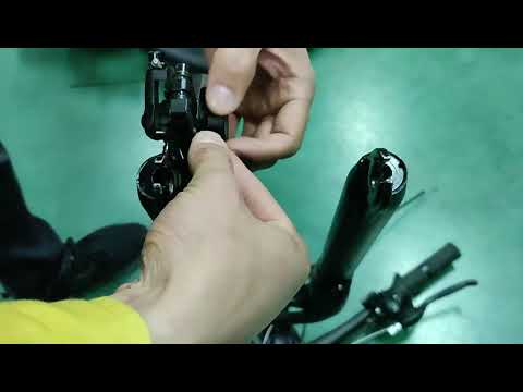 How to reinstall the brake pads when the brake pads are dropped