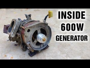 220V 600VA Honda Generator Disassembly ( Part – 2 ) | What’s Inside ?