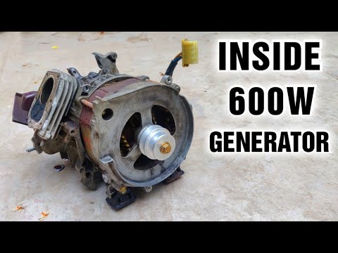 220V 600VA Honda Generator Disassembly ( Part – 2 ) | What’s Inside ?