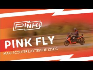 Maxi-scooter électrique 125cc Pink Fly