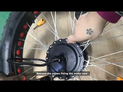 How to replace the motor for Fat Tigher 5721