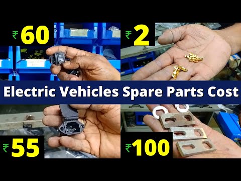 Electric Vehicles Spare Parts Cost in India – Part 1