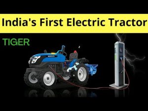 India’s First Electric Tractor Launched 2021 – Sonalika Electric Tiger