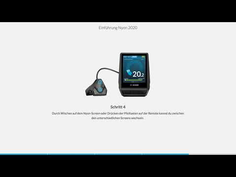 Bosch eBike Nyon Tutorial 1 – Einführung Nyon 2020