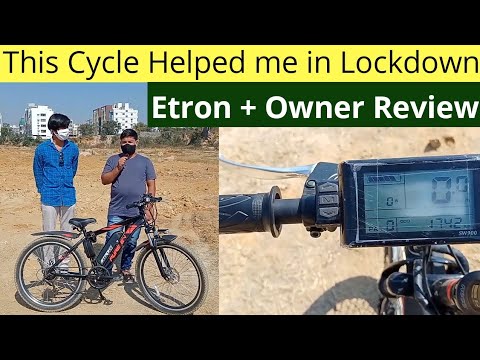 Electric Cycle in India Owner Review – Pure EV Etron +
