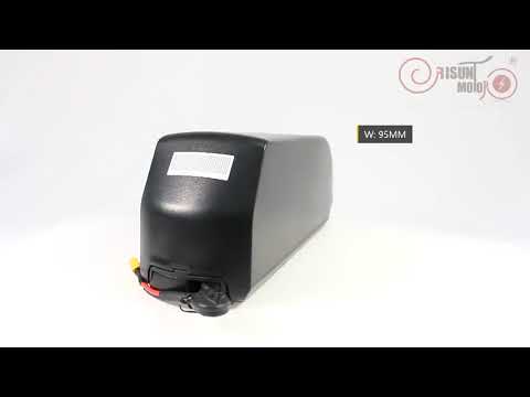 EU Stocked Ebike 48V 52V 19.2AH Panasonic Tesla Cell Polly Frame Case Battery with 5A Charger