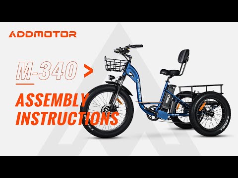Addmotor M-340 Electric Trike Assembly Tutorial